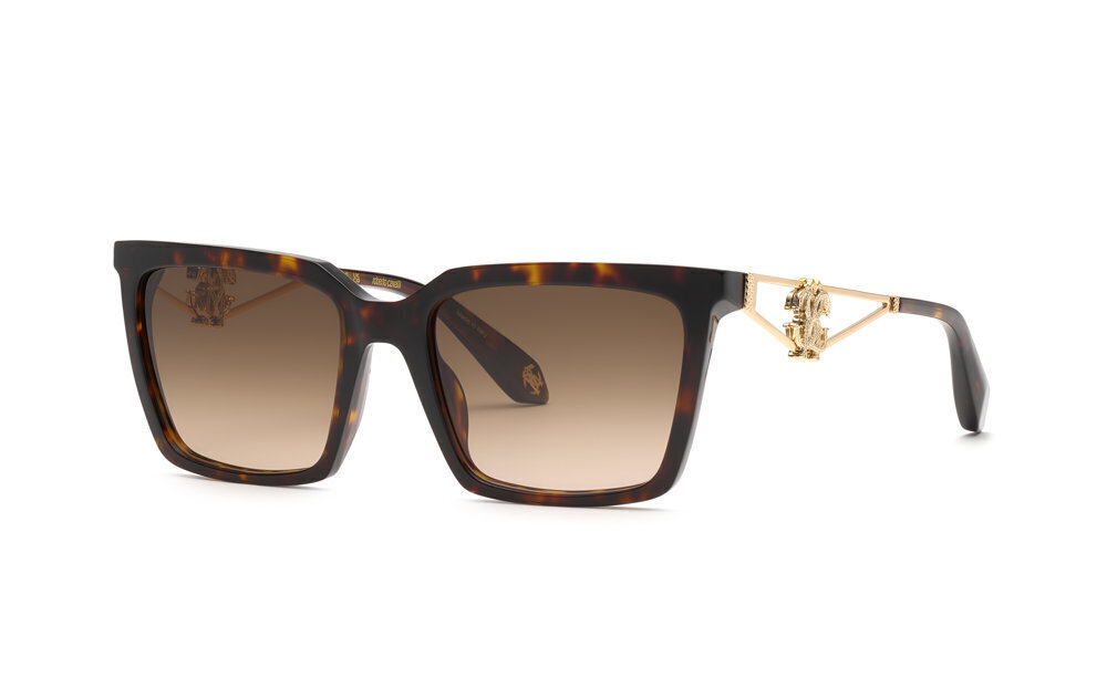 ROBERTO CAVALLI SUN SRC157M Sunglasses BROWN/YELLOW HAVANA (0743) 54mm